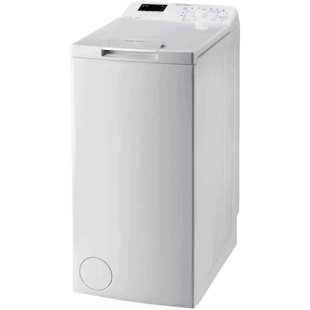 Cea mai eficientă mașină de spălat rufe cu încărcare verticală: INDESIT BTW D61253 