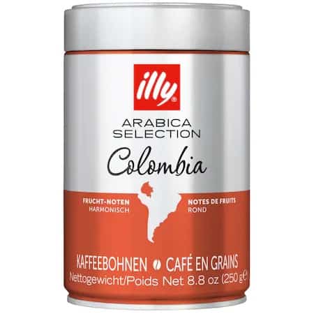 Cel mai bun amestec de cafea Arabica - Cafea boabe illy Arabica Selection Columbia